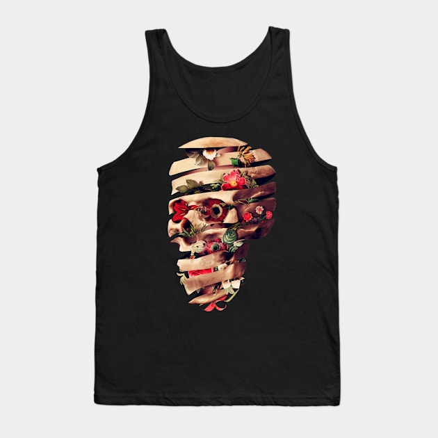 Peeled Skull Tank Top by aligulec